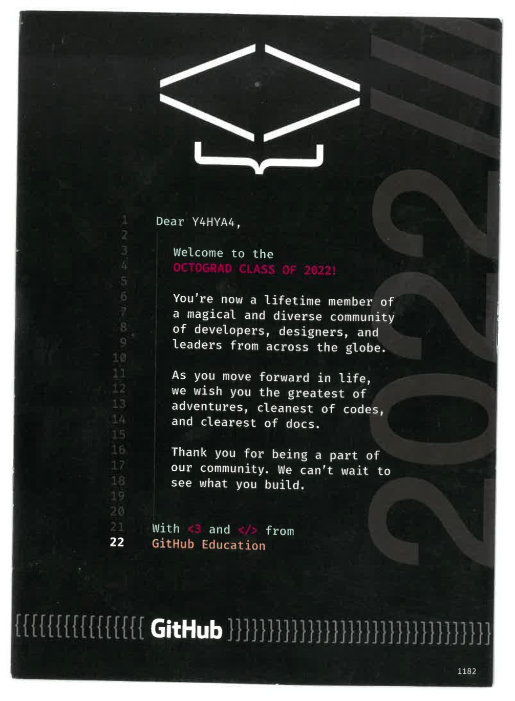 An Embrace of Excellence: GitHub's Heartfelt Ode to Yahya